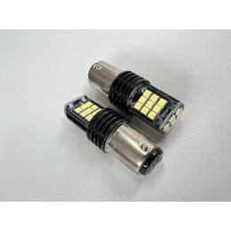 Светодиод 1157 3030 24smd 17*50 12v обманка белый (2шт) (sd-511w)