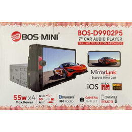 BOS-MINI 9902 2DIN с посадкой 1DIN BT