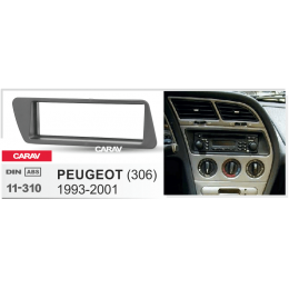 Carav 11-310 1 DIN PEUGEOT (306) 1993-2001