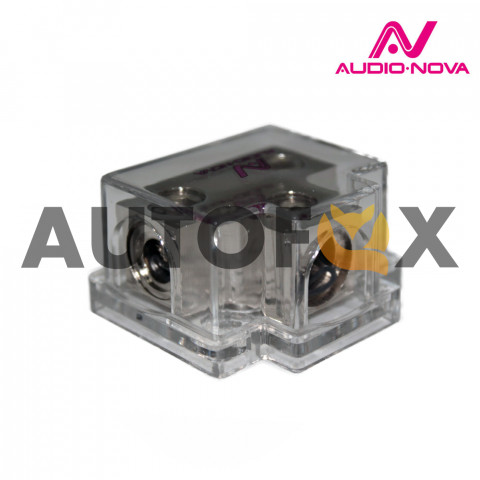 AudioNova DB1.S вход 1х0Ga (до 54мм²) - выход 2х0-4Ga (2х54-20мм²) Дистрибьютор питания 