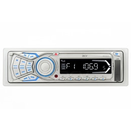 ACV AMR-8002W морская 1 din/белый/4х40Вт/USB/SD/FM/AM/съемная панель