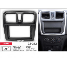 Carav 22-212: 9" RENAULT  Logan 13-18 / Sandero12-18