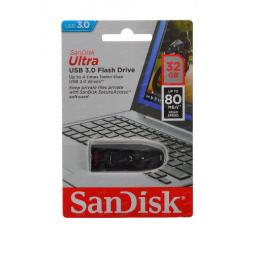 USB флэш-диск USB 3.0 32GB  SanDisk Ultra черный