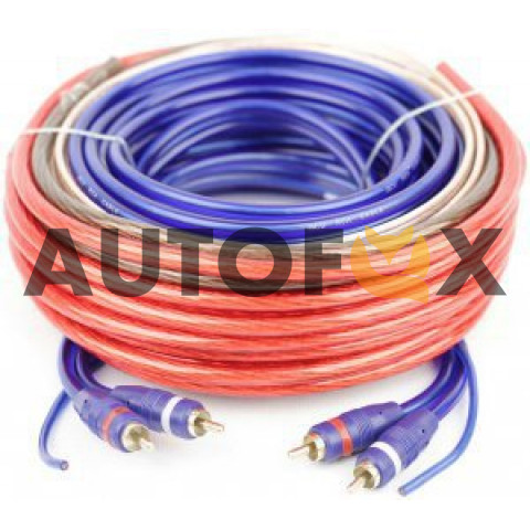 ACV KIT 4.10SL Комплект проводов  (Silver-ECO) (4-кан усил-ля 10AWG/ATC 30A).