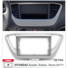 Carav 22-784: 9" HYUNDAI Accent, Solaris, Verna 2017+