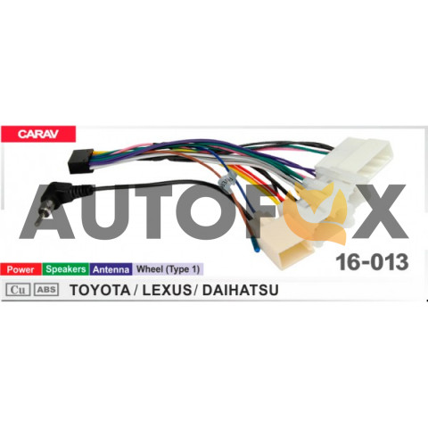 Carav 16-013: TOYOTA 2012+ / LEXUS 2012+ / DAIHATSU 2012+ (select models)