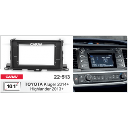 Carav 22-513: 10.1" TOYOTA Highlander 2013+, Kluger 2014+