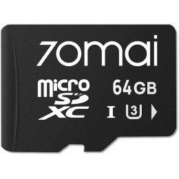 70Mai microSD 64Gb T-U3 Карта памяти